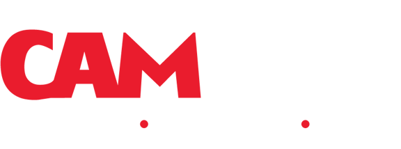 ONE INDUSTRY ONE CAM logo (white)