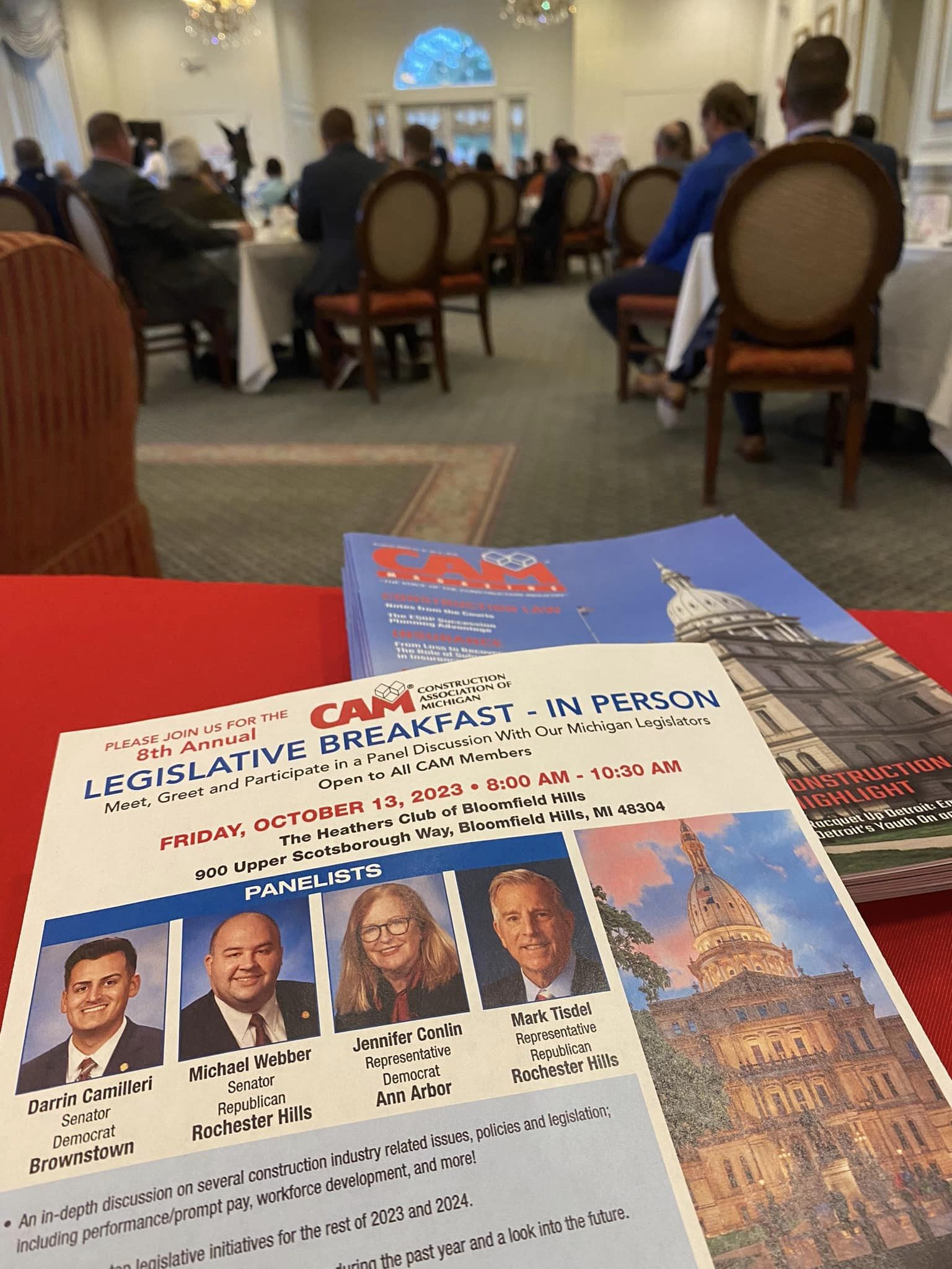 CAM's 8th Annual Legislative Breakfast Recap